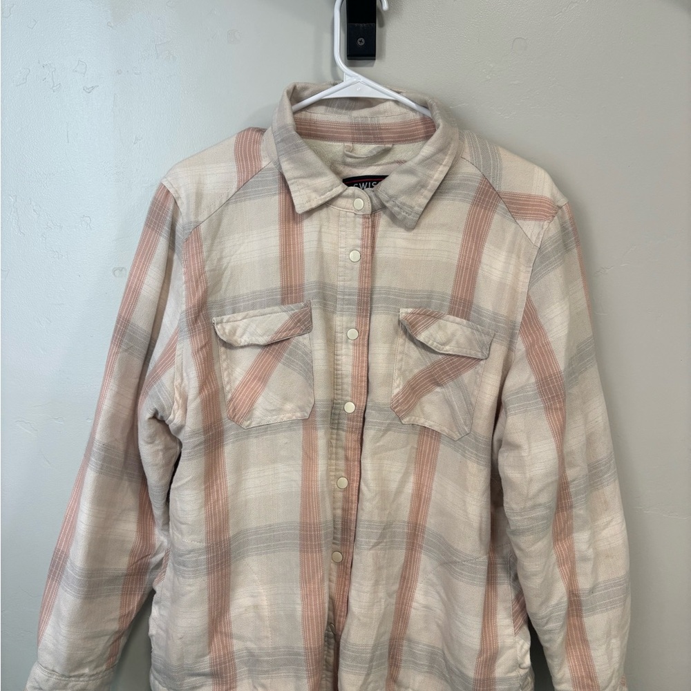 SwissGear Plaid Jacket - Pink and Gray